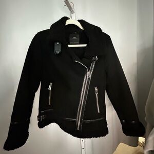Zara Suede Black Jacket